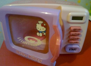 Hello Kitty mikrosütő